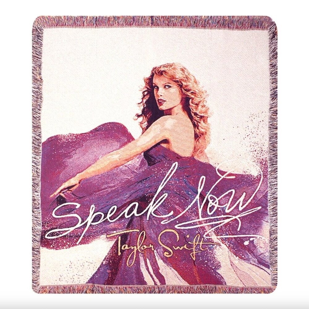 Taylor Swift Speak Now Woven Blanket